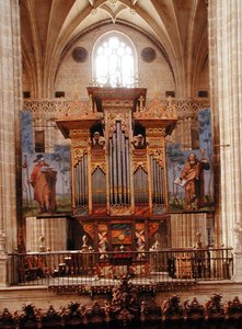 Órgano en la Catedral Nueva, c.1568